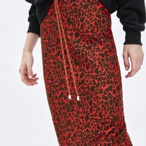 Zara Leopard Skirt- WORN ONCE